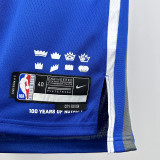 23-24 Kings SABONIS #10 Blue City Edition Top Quality Hot Pressing NBA Jersey
