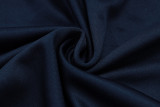 25-26 PSG Royal blue Half Pull Tracksuit #B2546(半拉链)