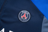 25-26 PSG Royal blue Half Pull Tracksuit #B2585(半拉链)