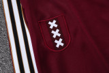 25-26 Ajax Jujube red Kids Jacket Tracksuit #E2538(童装)