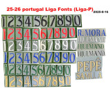 25-26 Sporting Lisbon Black Training shirts (黄广告)
