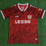 25-26 Stuttgart Away Fans Soccer Jersey