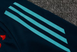 25-26 Flamengo Royal blue Half Pull Tracksuit (半拉链)