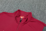 25-26 Man City Red Jacket Tracksuit