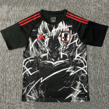 25-26 Japan Black Special Edition Fans Soccer Jersey (赛亚人)