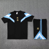 25-26 Argentina Black Training Short Suit
