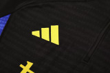 25-26 Man Utd Black Half Pull Tracksuit (半拉链)