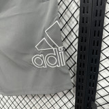 D701 AD Grey Casual Short Pants