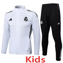 25-26 RMA White Kids Jacket Tracksuit #E2503(童装)