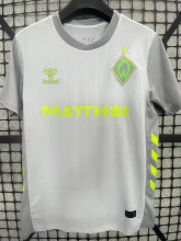 25-26 Werder Bremen Away Fans Soccer Jersey