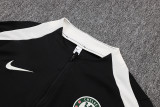 25-26 CHE Black Half Pull Tracksuit (半拉链)