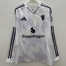 25-26 Man Utd Away Long Sleeve Soccer Jersey (长袖)