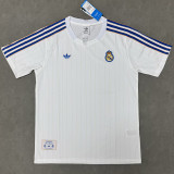 25-26 RMA White Casual Edition Fans Training Shirts (蓝边)