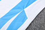 2025 AD White blue Tank top and shorts suit