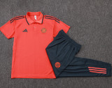 25-26 Bayern Orange Polo Tracksuit #C2545