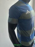 25-26 RMA Grey Blue Player Version Training Shirts