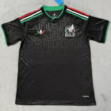 25-26 Mexico Black Training Shirts (三色叶)
