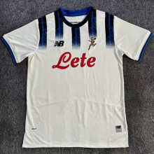 25-26 Atalanta Away Fans Soccer Jersey (前广告)
