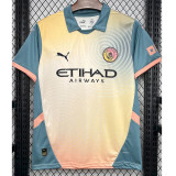 24-25 Man City Fourth Fans Soccer Jersey