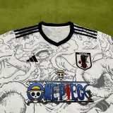24-25 Japan ONEPECE White Special Edition Fans Soccer Jersey (海贼王)