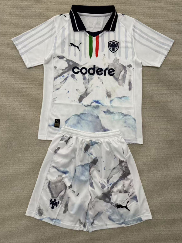 2025 Monterrey Club World Cup Away Kids Soccer Jersey