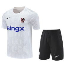 25-26 CHE White Training Short Suit