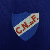 2025 Club Nacional Blue Fans Soccer Jersey (V领)