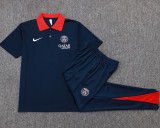 25-26 PSG Royal blue Polo Tracksuit #C2551