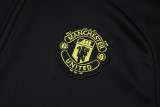 25-26 Man Utd Black Kids Jacket Tracksuit #E2551(童装)(绿标)