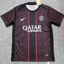 25-26 PSG Brown Red Special Edition Training shirts