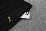 25-26 Marseille Blue black Half Pull Tracksuit (半拉链)