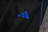 25-26 RMA White blue Half Pull Tracksuit #B2571(半拉链)