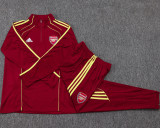 25-26 ARS Jujube red Kids Half Pull Tracksuit #E2583(童装)(半拉链)