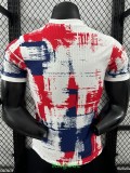 25-26 BAR Special Edition White Red Player Version Training Shirts
