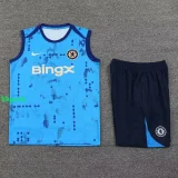 24-25 CHE Light blue Tank top and shorts suit