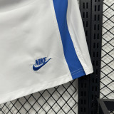 D706 NK White Casual Short Pants