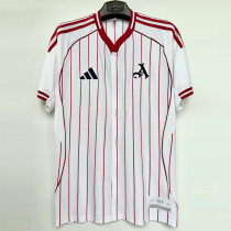 25-26 ARS White 1:1 Casual Edition Baseball Jersey