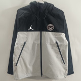 25-26 PSG Jordan Black white Windbreaker