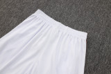 25-26 Bayern White Kids Half Pull Tracksuit #E2526(童装)(半拉链)