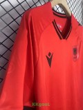 25-26 Albania Home Fans Soccer Jersey