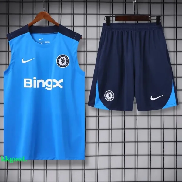 24-25 CHE Blue Tank top and shorts suit