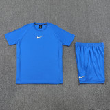 2025 NK Fancy blue Training Short Suit #ND09