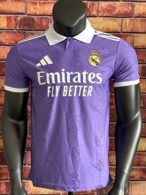 25-26 RMA Purple Special Edition Player Version Training Shirts (翻领)