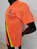 25-26 Man City Orange Goalkeeper Player Version Soccer Jersey