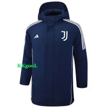 24-25 JUV Royal Blue Hooded Windbreaker Fabric Cotton Coat #G226