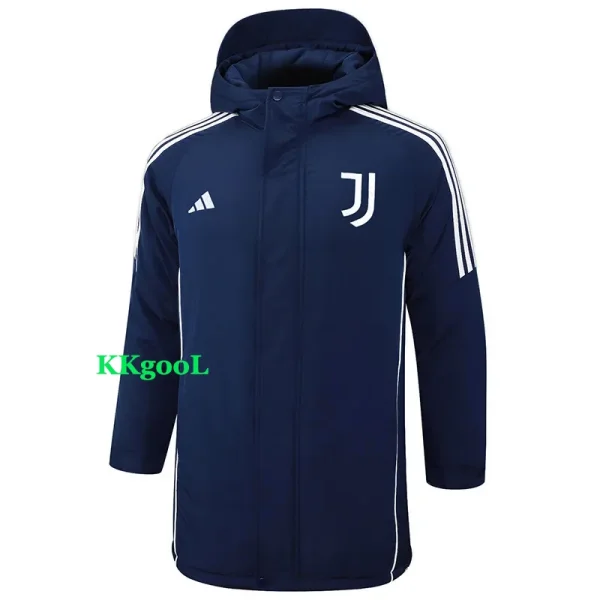 24-25 JUV Royal Blue Hooded Windbreaker Fabric Cotton Coat #G226