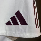 25-26 Aston Villa Home Player Version Shorts Pants (High Quality)(球员短裤)
