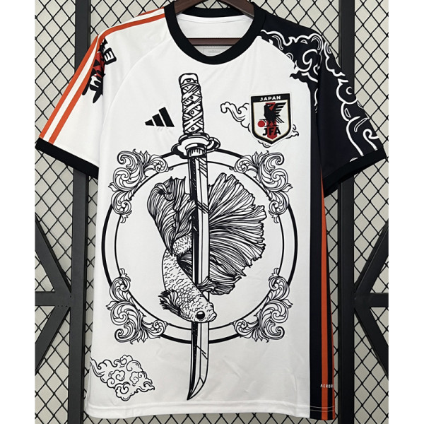2024 Japan White Special Edition Fans Soccer Jersey (剑)