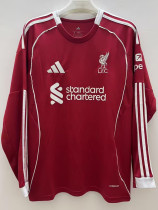 25-26 LIV Home Long Sleeve Soccer Jersey (长袖)