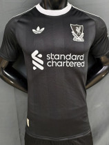 25-26 LIV Black Goalkeeper Player Version Soccer Jersey